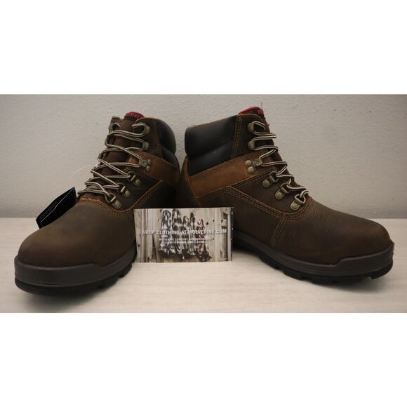 Wolverine W10315 Men's Sz 10M Dark Brown Cabor Waterproof 6" Work Boots - Picture 3 of 16